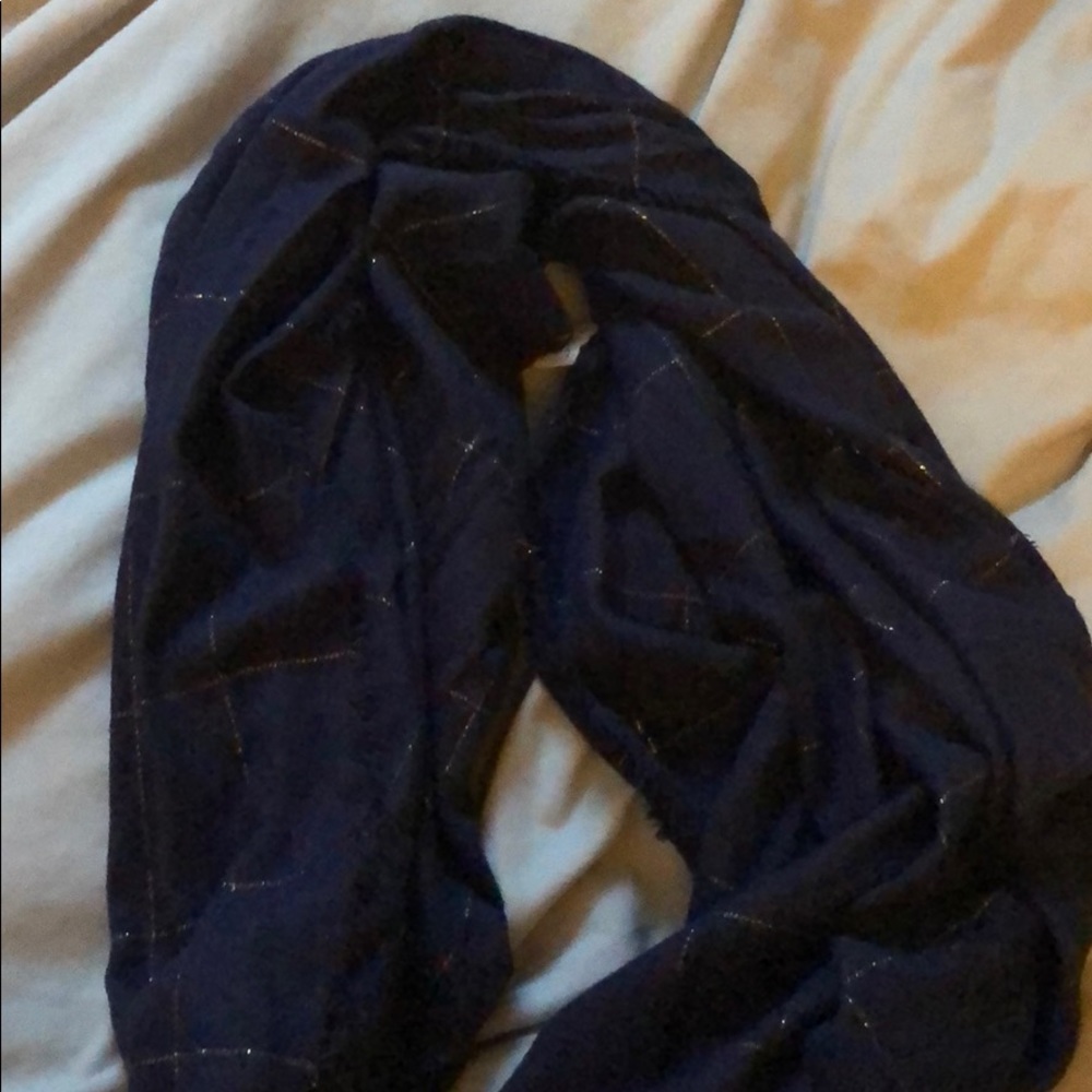 Navy blue scarf